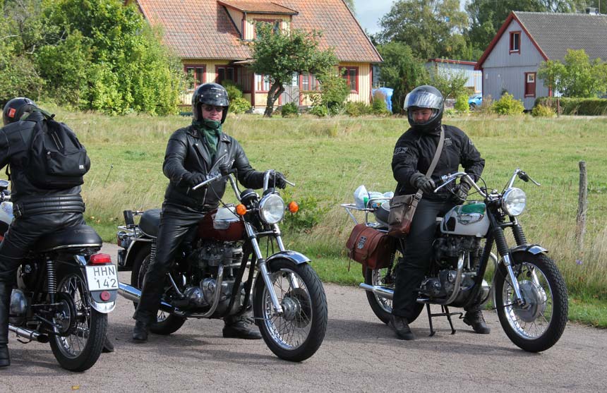 Skånska Anglofilrallyt andra kontrollen 2012