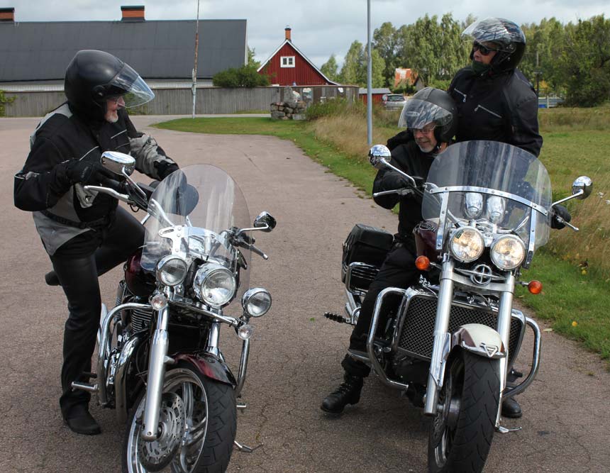 Skånska Anglofilrallyt andra kontrollen 2012