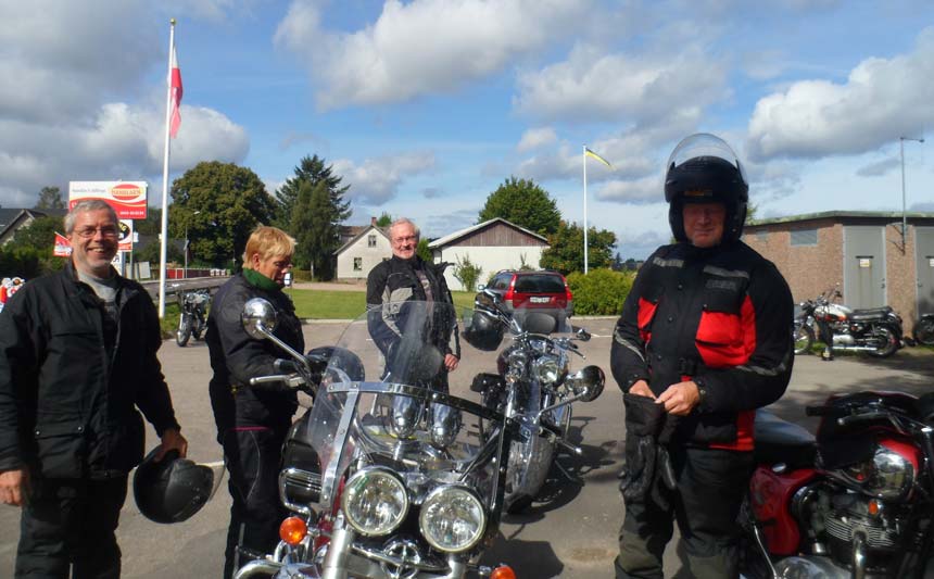 Skånska Anglofilrallyt tredje kontrollen 2012